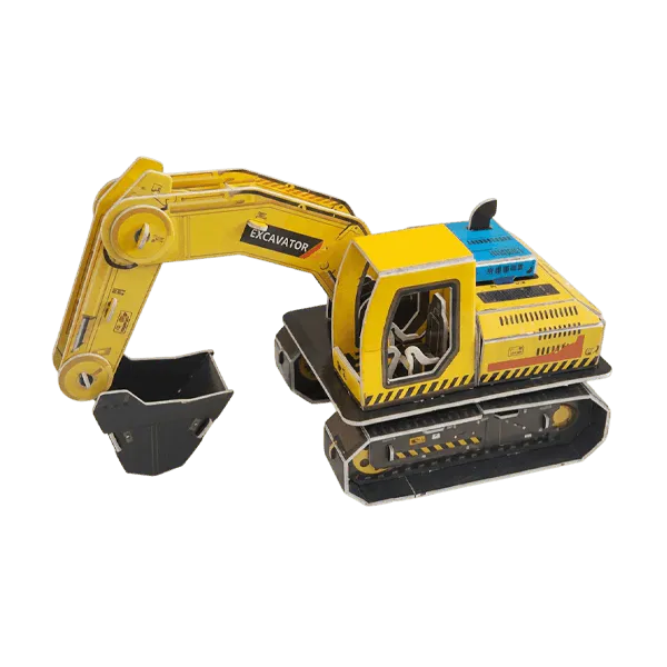 3D Puzzle (Excavator)