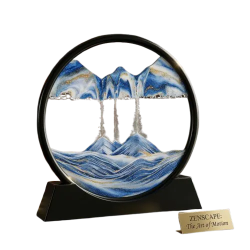 3D Art Sand | Liquid Motion Decorative Showpiece