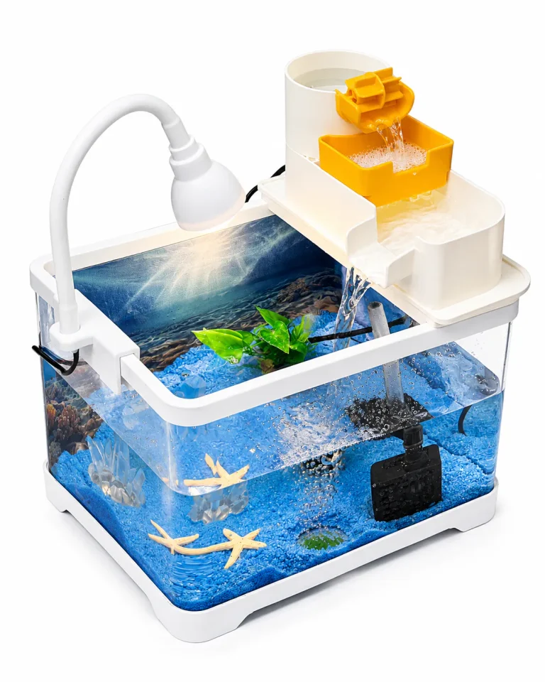 Fish Tank With Light And Filter